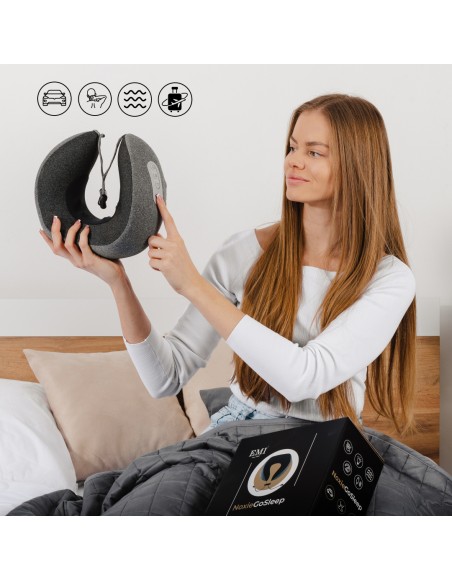 Cestovný masážny vankúš NoxieGoSleep EMI