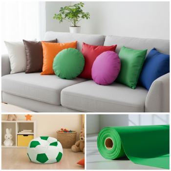 Metráž ekokoža limetková EMI