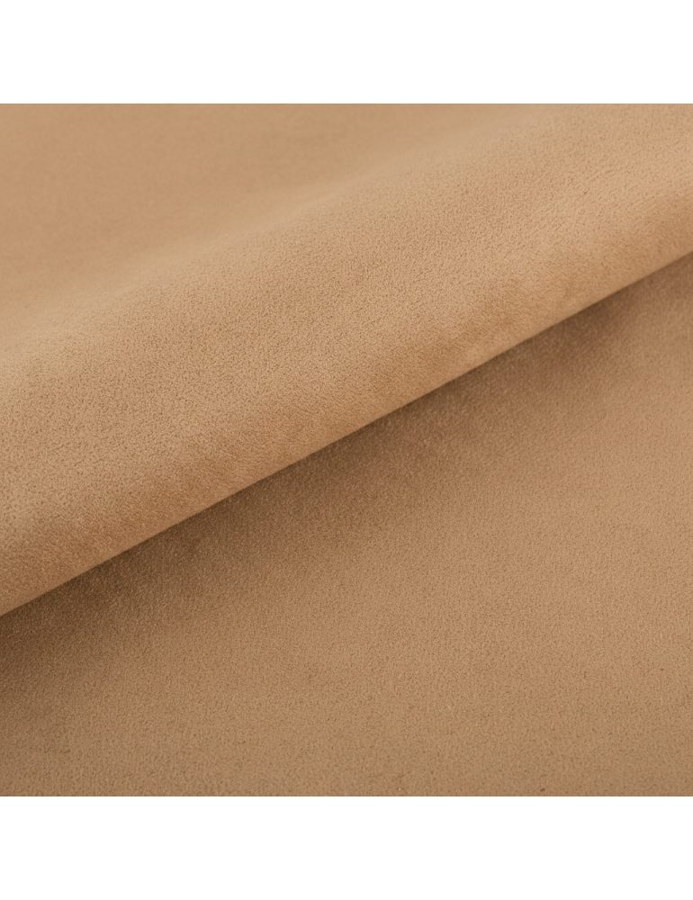 Metráž semiš svetlohnedý S5 EMI