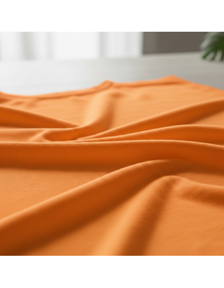 Látka_metráž_Jersey_tričko_oranžove_EMI