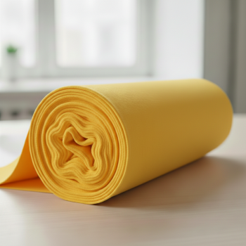 kvalitna_Látka_metráž_Jersey_úplet_žltá_EMI