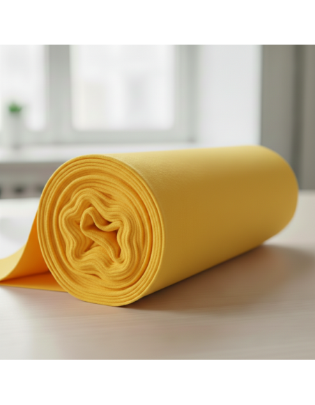 kvalitna_Látka_metráž_Jersey_úplet_žltá_EMI