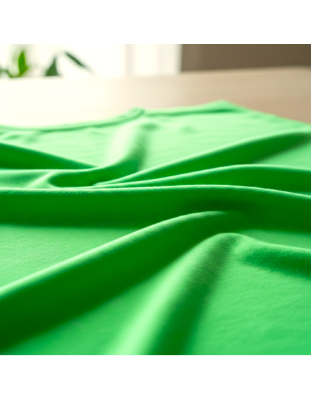 Látka_na_tricko_tielko_uplet_Jersey_zelená