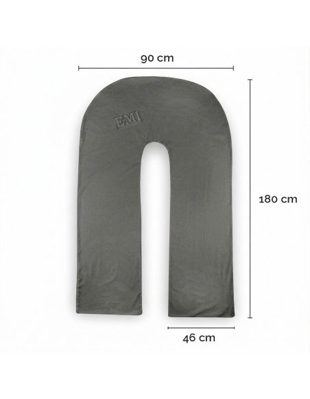 luxusna_siva_obliecka_na_vankus_pre_tehotne