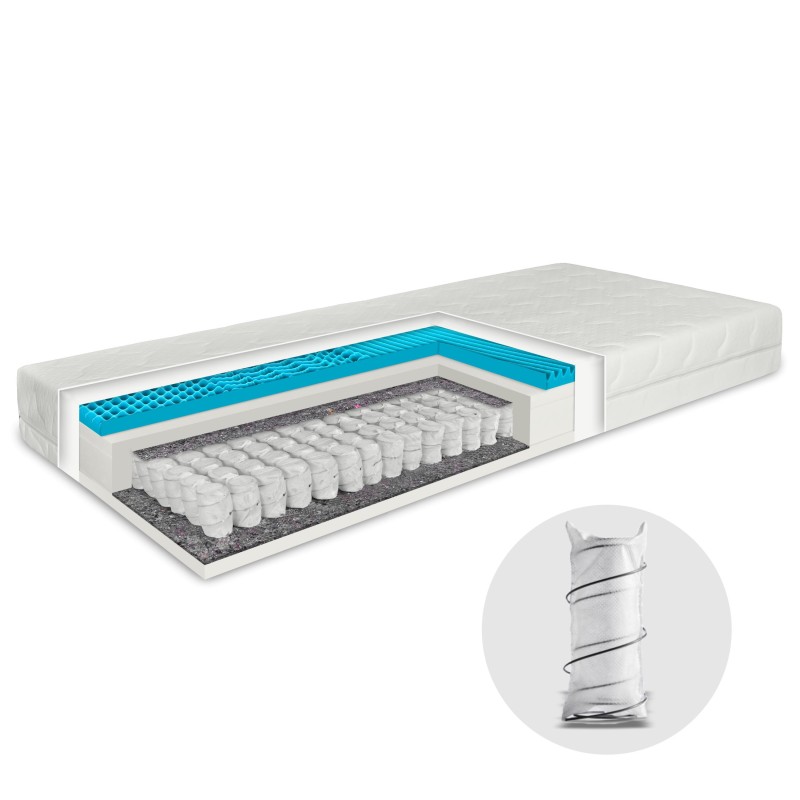 Matrac Memory Spring EMI 90x200 + Set na spanie ZADARMO