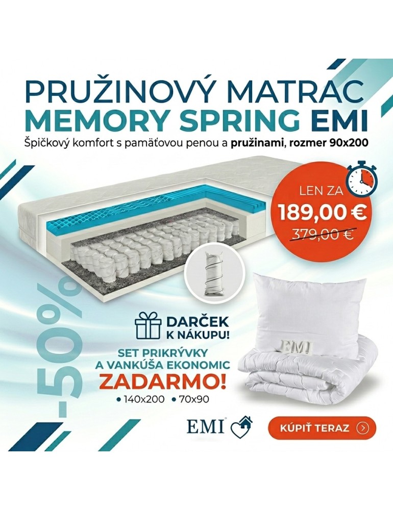 pruzinovy_matrac_memory_spring_emi_set_vankus_paplon