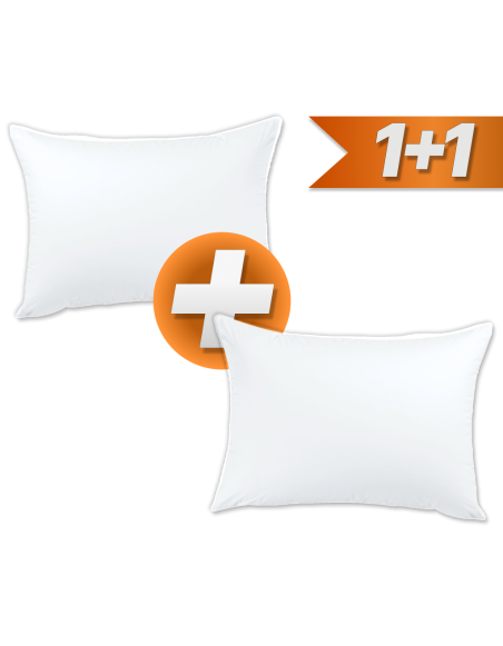 Antialergický vankúš EMI Standard 50x70 cm na zips | Akcia 1+1