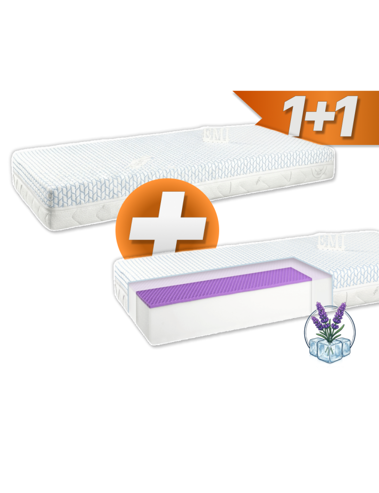 Matrac Elastofresh Comfort 90x200 cm EMI | 1+1 ZADARMO