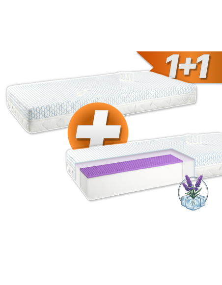 Matrac Elastofresh Comfort 90x200 cm EMI | 1+1 ZADARMO