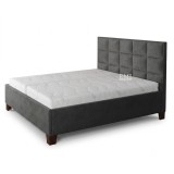 Posteľ čalúnená MONRA + lamelový rošt + matrac EMI