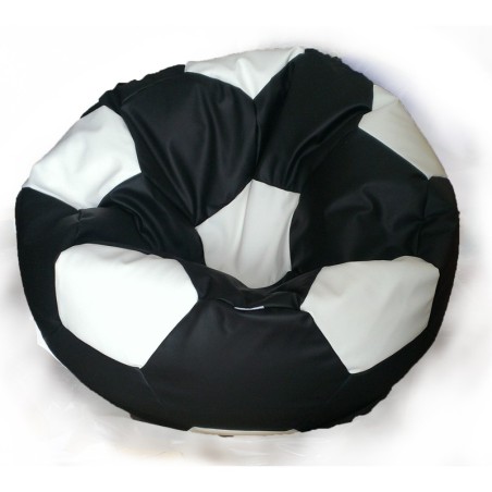 Sedací vak futbalová lopta čierno-biela EMI
