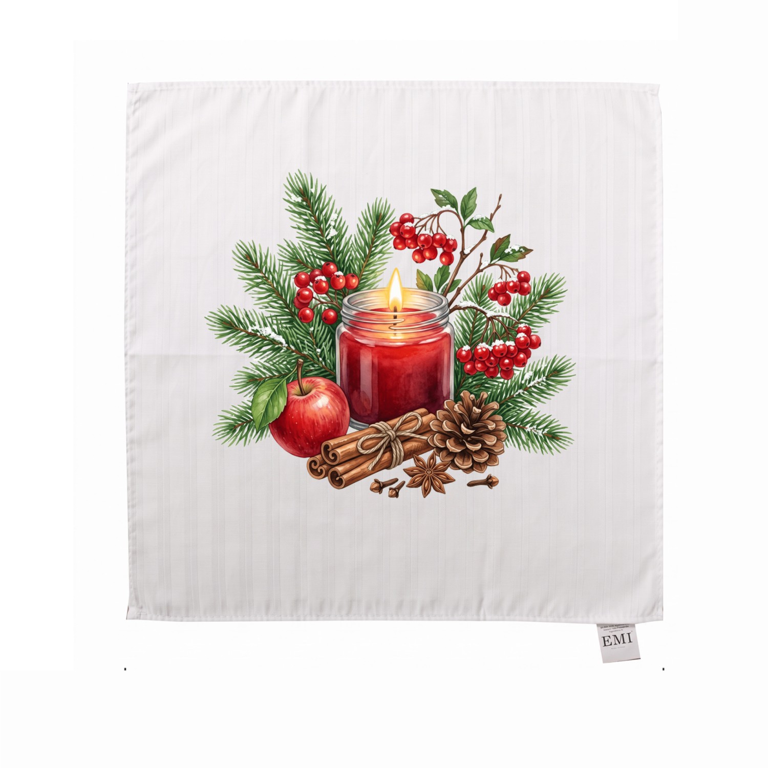 Obrus_damaskovy_Winter_Cranberry_40x40_cm_EMI