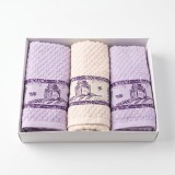 Set_3_frote_utierok_na_riad_Lavender_2x_svetlofialova_1x_kremova