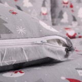 vianocna_postelna_bielizen_Wonderland_v_sivej_farbe