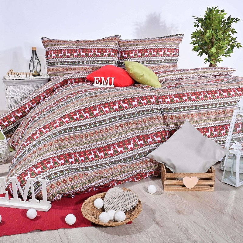 Різдвяна_бавовняна_постільна_білизна_Christmas_EMI