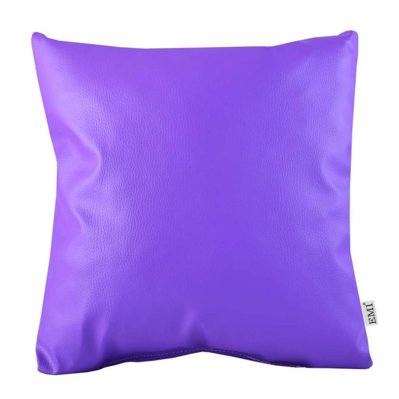 Подушка_40x40_фіолетова_екошкіра_EMI