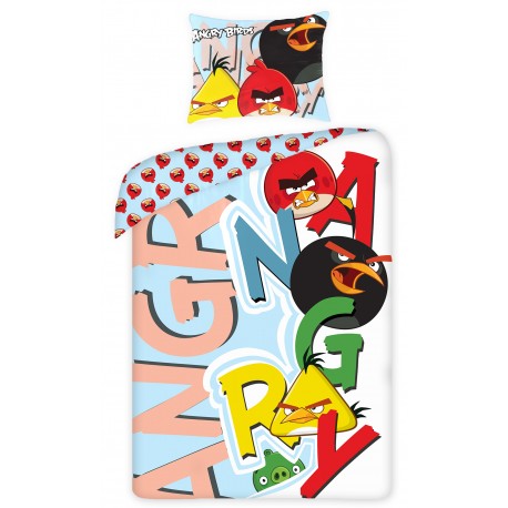 Detské obliečky Angry Birds 160x200
