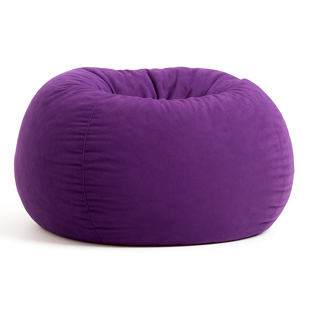 chaise longue ljubičasta bean bag