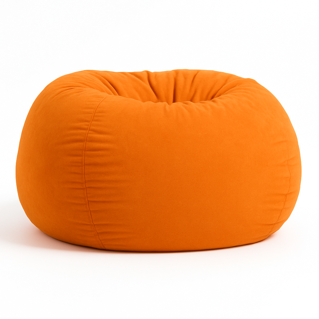 lounger narančasta bean bag