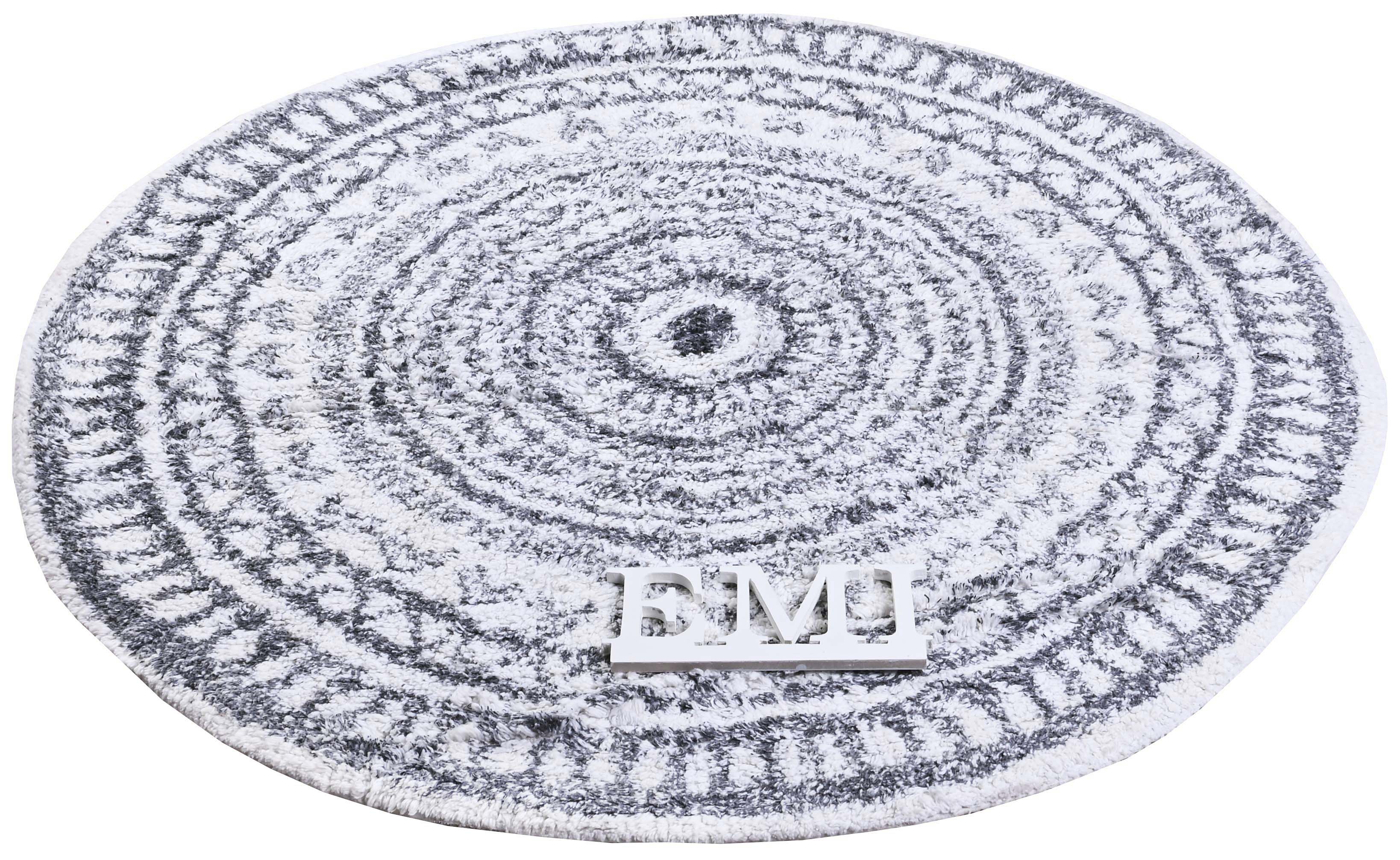 kruhovy bavlneny koberec
