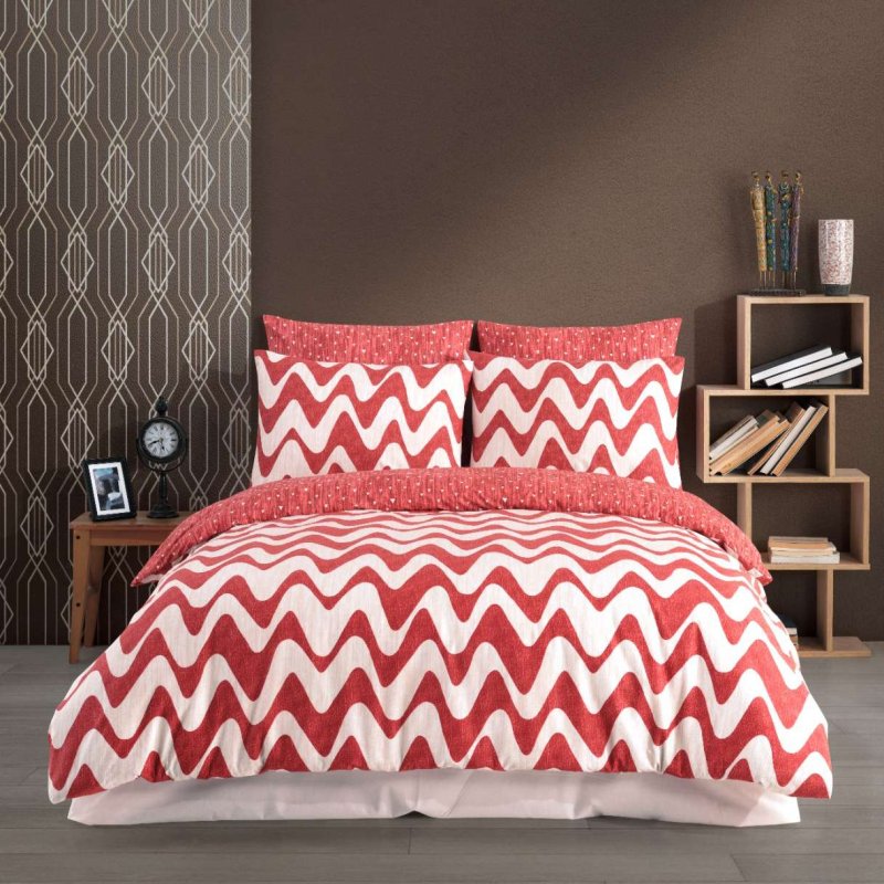 Šachovnica zelené bavlnene_postelne_obliecky_krum