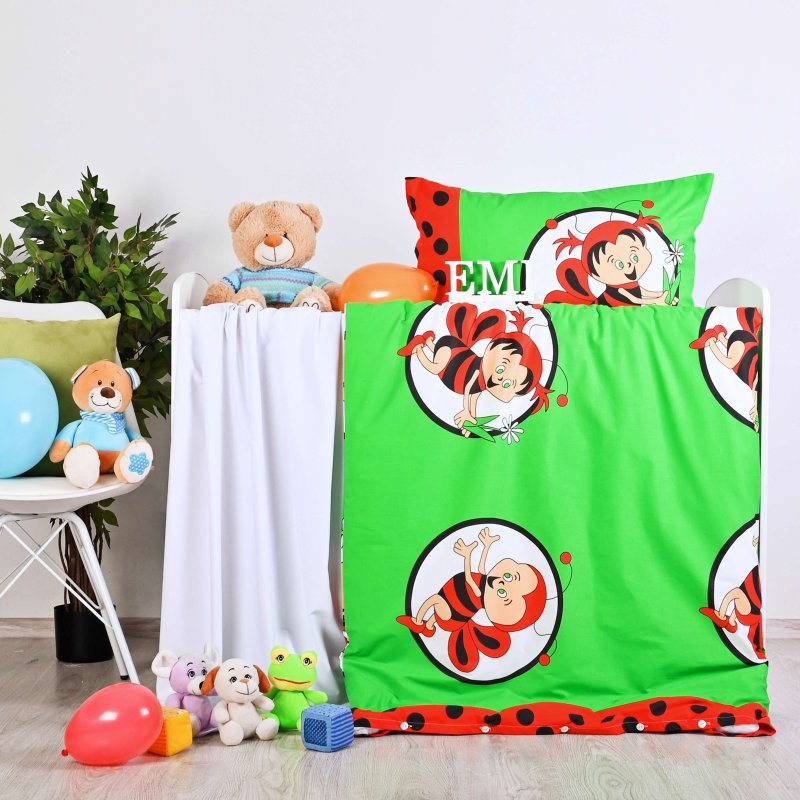 detske obliecky zelene