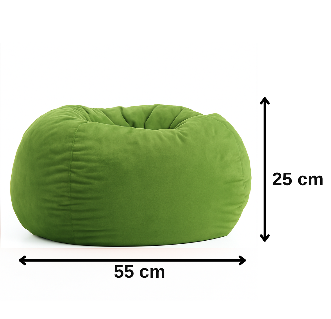 Sedací vak lenoch zelený EMI